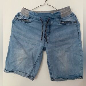 Boys Jean shorts elastic waist size 10-12 Smiths American